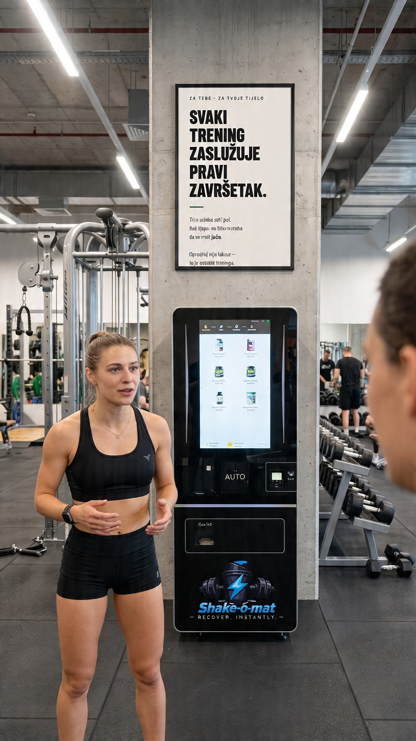 Shake-O-Mat u teretani — Petra L.